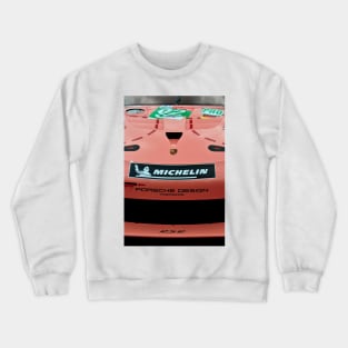 Pink Pig Germans Sports Motor Car Crewneck Sweatshirt